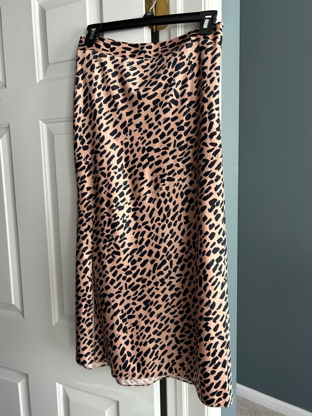 Hutch Women's Pink Animal Print Slip Skirt